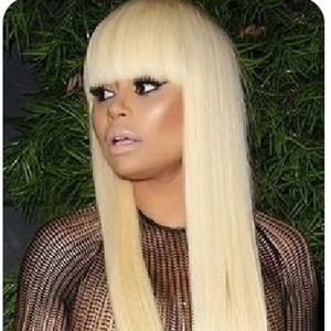 Human hair bang wig